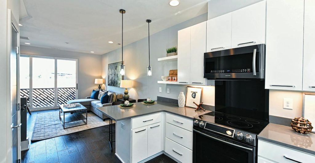 Domain South End Townhomes Revolve Residential