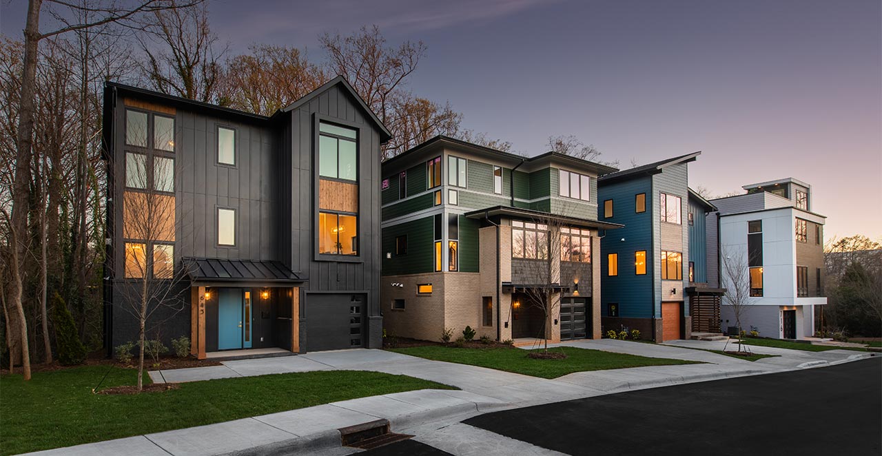 Urban Infill Homes revolve residential